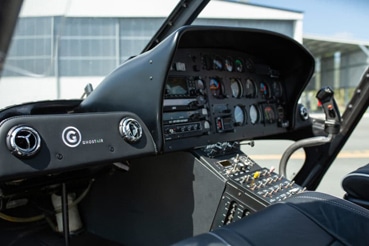 Ghost Air Luxury Helicopter Interior